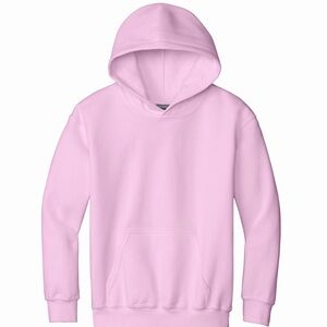 Pink Jerzees Youth Hoodie